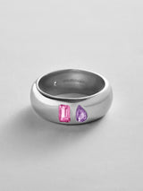 BaubleBar Rose|Light Amethyst - 
    Personalized crystal ring
  
