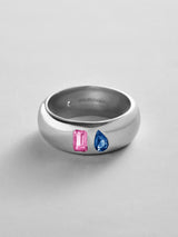 BaubleBar Rose|Sapphire - 
    Personalized crystal ring
  
