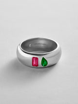 BaubleBar Ruby|Emerald - 
    Personalized crystal ring
  
