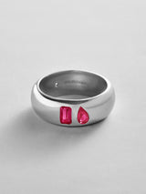 BaubleBar Ruby|Ruby - 
    Personalized crystal ring
  
