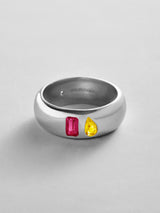 BaubleBar Ruby|Topaz - 
    Personalized crystal ring
  
