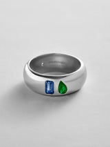BaubleBar Sapphire|Emerald - 
    Personalized crystal ring
  
