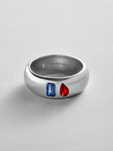 BaubleBar Sapphire|Garnet - 
    Personalized crystal ring
  
