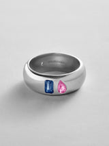 BaubleBar Sapphire|Rose - 
    Personalized crystal ring
  
