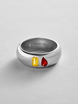 BaubleBar Topaz|Garnet - 
    Personalized crystal ring
  
