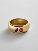 BaubleBar Amethyst|Garnet - 
    Personalized crystal ring
  
