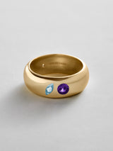 BaubleBar Aquamarine|Amethyst - 
    Personalized crystal ring
  
