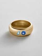BaubleBar Aquamarine|Sapphire - 
    Personalized crystal ring
  
