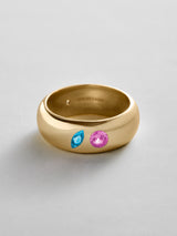 BaubleBar Blue Zircon|Rose - 
    Personalized crystal ring
  
