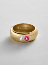 BaubleBar Crystal|Ruby - 
    Personalized crystal ring
  
