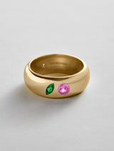 BaubleBar Emerald|Rose - 
    Personalized crystal ring
  
