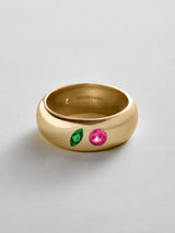 BaubleBar Emerald|Ruby - 
    Personalized crystal ring
  
