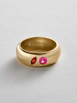 BaubleBar Garnet|Ruby - 
    Personalized crystal ring
  
