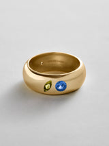 BaubleBar Peridot|Sapphire - 
    Personalized crystal ring
  
