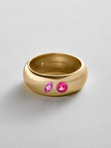 BaubleBar Rose|Ruby - 
    Personalized crystal ring
  
