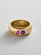 BaubleBar Ruby|Amethyst - 
    Personalized crystal ring
  

