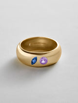 BaubleBar Sapphire|Light Amethyst - 
    Personalized crystal ring
  
