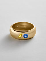 BaubleBar Topaz|Sapphire - 
    Personalized crystal ring
  
