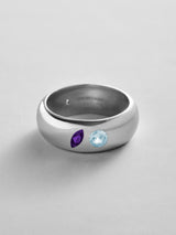 BaubleBar Amethyst|Aquamarine - 
    Personalized crystal ring
  

