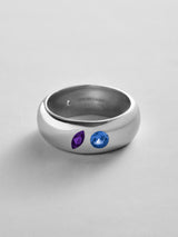 BaubleBar Amethyst|Sapphire - 
    Personalized crystal ring
  
