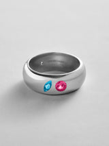 BaubleBar Blue Zircon|Ruby - 
    Personalized crystal ring
  
