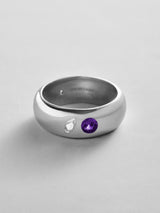 BaubleBar Crystal|Amethyst - 
    Personalized crystal ring
  
