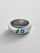 BaubleBar Emerald|Sapphire - 
    Personalized crystal ring
  
