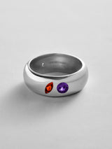 BaubleBar Garnet|Amethyst - 
    Personalized crystal ring
  
