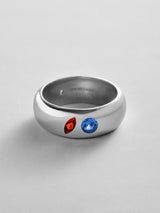 BaubleBar Garnet|Sapphire - 
    Personalized crystal ring
  
