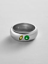 BaubleBar Peridot|Emerald - 
    Personalized crystal ring
  
