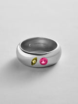 BaubleBar Peridot|Ruby - 
    Personalized crystal ring
  
