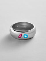 BaubleBar Ruby|Blue Zircon - 
    Personalized crystal ring
  
