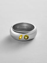 BaubleBar Topaz|Peridot - 
    Personalized crystal ring
  
