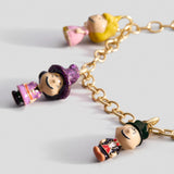 Peanuts Halloween Character Charm Bracelet