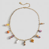 Peanuts Halloween Character Charm Necklace