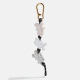 Disney Mickey Mouse Ghost Trio Bag Charm - White