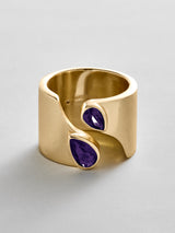 BaubleBar Amethyst|Amethyst - 
    Personalized crystal ring
  
