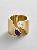 BaubleBar Amethyst|Crystal - 
    Personalized crystal ring
  
