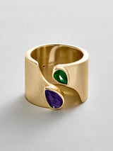 BaubleBar Amethyst|Emerald - 
    Personalized crystal ring
  
