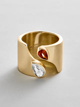 BaubleBar Crystal|Garnet - 
    Personalized crystal ring
  
