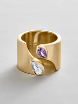 BaubleBar Crystal|Light Amethyst - 
    Personalized crystal ring
  
