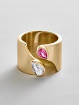 BaubleBar Crystal|Rose - 
    Personalized crystal ring
  
