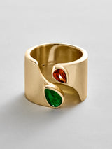 BaubleBar Emerald|Garnet - 
    Personalized crystal ring
  
