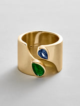 BaubleBar Emerald|Sapphire - 
    Personalized crystal ring
  
