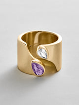 BaubleBar Light Amethyst|Crystal - 
    Personalized crystal ring
  
