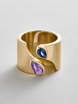 BaubleBar Light Amethyst|Sapphire - 
    Personalized crystal ring
  
