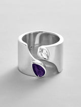 BaubleBar Amethyst|Crystal - 
    Personalized crystal ring
  
