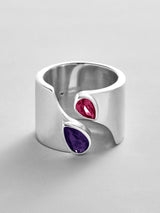 BaubleBar Amethyst|Ruby - 
    Personalized crystal ring
  
