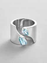 BaubleBar Aquamarine|Aquamarine - 
    Personalized crystal ring
  
