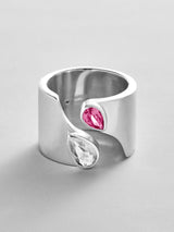 BaubleBar Crystal|Rose - 
    Personalized crystal ring
  
